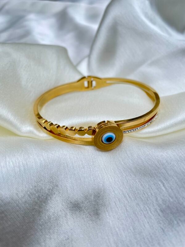 Anti Tarnish Evil Eye Bracelet - Image 2